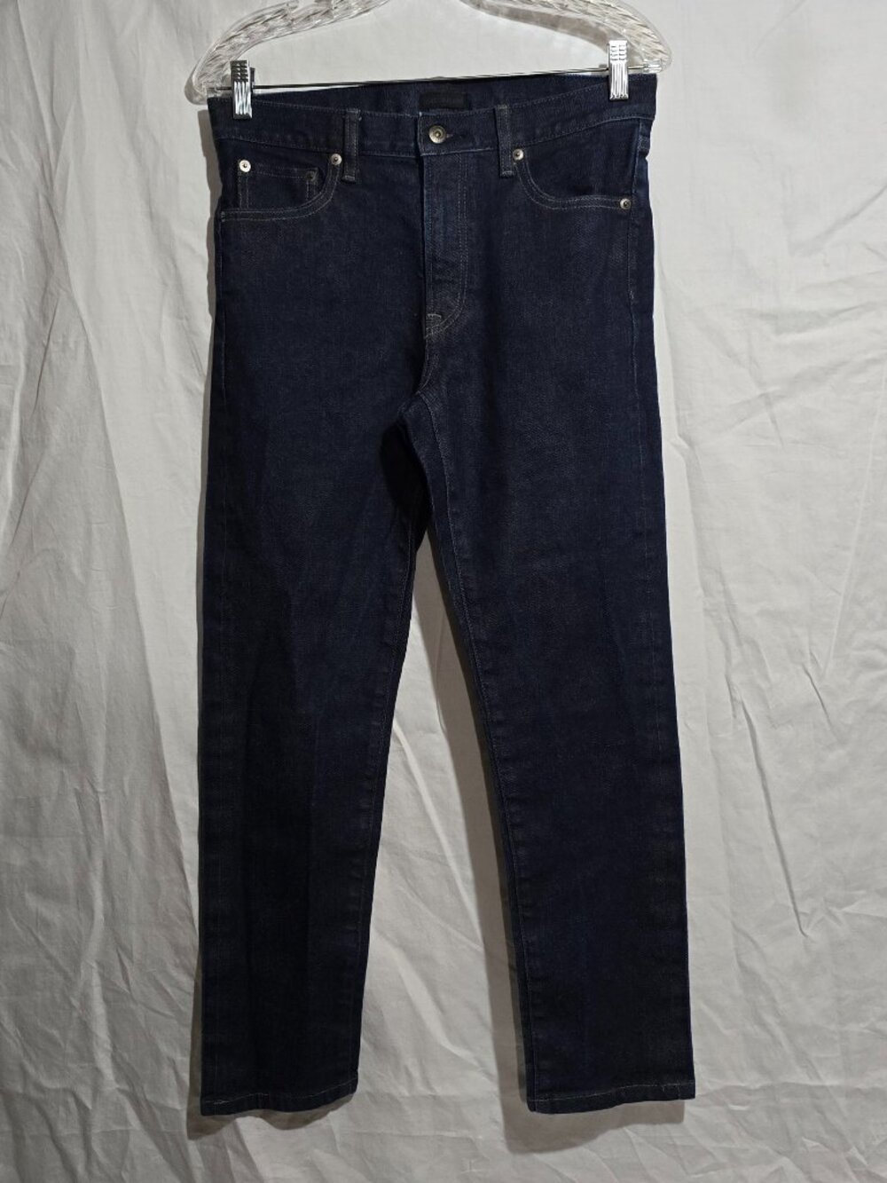 Uniqlo Jeans Men's Selvedge Blue Kaihara Denim Slim Straight Jean - Sz 30x32*